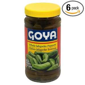 Goya Jalapeno Peppers, 12 Ounce (Pack of Grocery & Gourmet Food