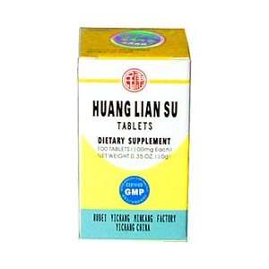  Huang Lian Su Tablets (Coptis Extract) Health & Personal 