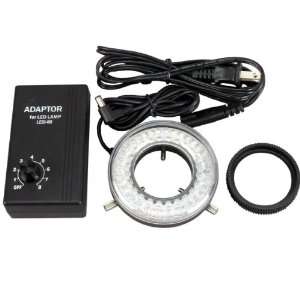 AmScope 60 LED Microscope Ring Light with Mounting Adapter  