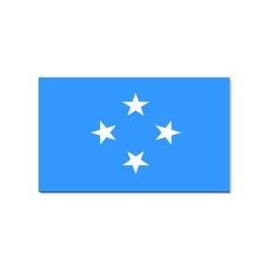  Micronesia Flag Sticker 