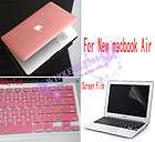 For New Apple Macbook AIR 11A1370 Crystal Hard Case Keyboard Cover 