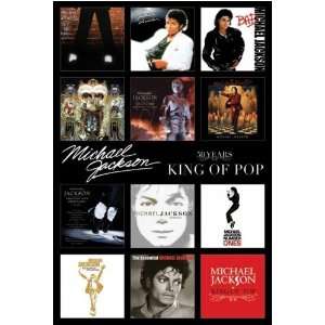  Michael Jackson    Album Covers Poster