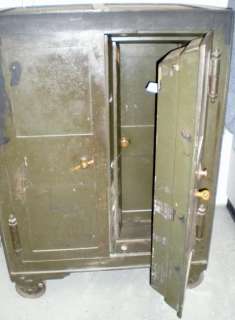 OLD Antique 1863 FLOOR SAFE within a Safe VERY RARE  
