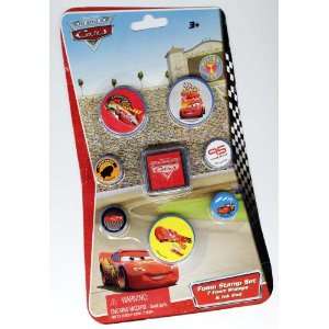  CARS Foam Stamp Set with Ink Pad 