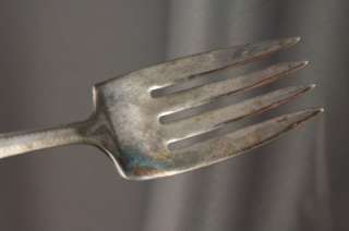 National Silverplate Martinique 1935 Cold Meat Fork  