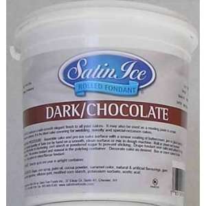 Satin Ice Fondant   Chocolate (5 lb)  Grocery & Gourmet 