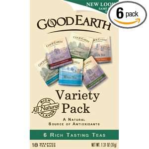 Good Earth Tea Variety Pack, 24 Count Grocery & Gourmet Food