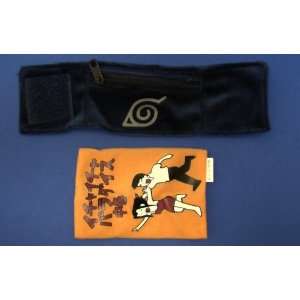 Naruto Wrist Band Coin Purse + Icha Icha Paradise Pocket Tissue Paper 