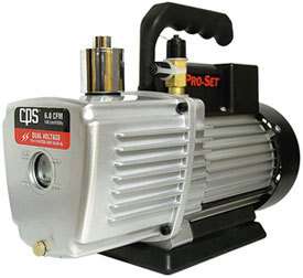 CPS VP6D Pro Set Dual Voltage 6 CFM Vacuum Pump  