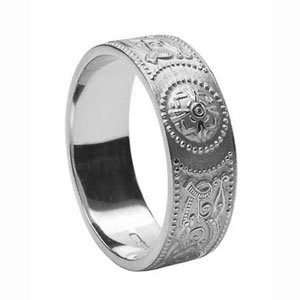  Ancient Celtic Ring Silver (Ladies) Size 9 Jewelry