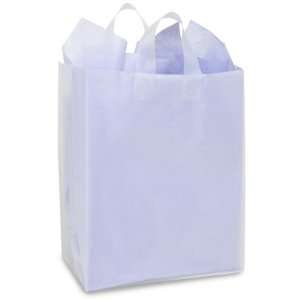 13 x 7 x 17 Mart Clear Frosty Shopper Bags Health 