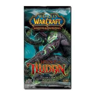  Hunt for Illidan World of Warcraft CCG Booster Pack Toys 