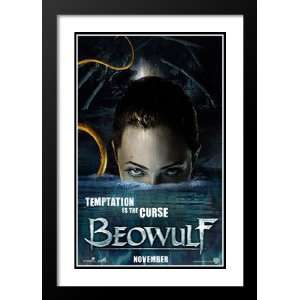 Beowulf 20x26 Framed and Double Matted Movie Poster   Style L   2007 