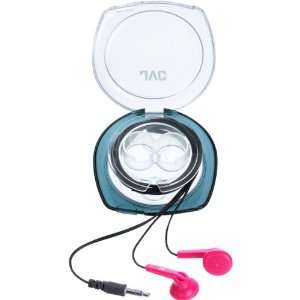    NEW Pink In Ear Headphones With Case (HEADPHONES)