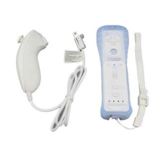 For Nintendo Wii Remote and Nunchuk Controller Set + Case Skin  