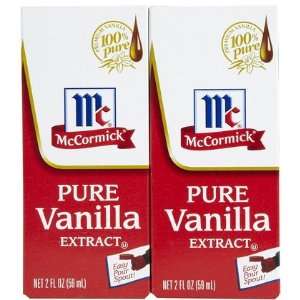  McCormick Pure Vanilla Extract, 2 oz, 2 ct (Quantity of 4 