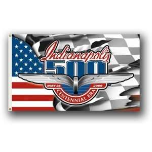  Indy 500 2009 3 Ft. X 5 Ft. Flag W/Grommets Sports 