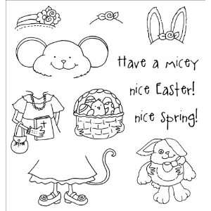 Inky Antics Clear Stamp Set, Easter Millie