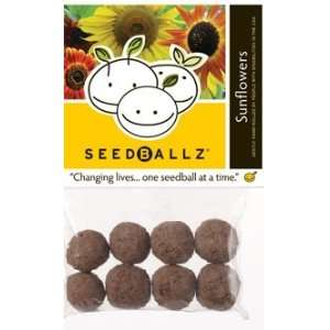  SeedBallz, Sunflower, 8 balls per pack. This multi pack 