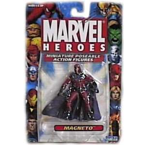    Marvel Heroes Miniature Poseable Magneto Figure Toys & Games