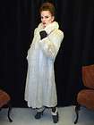   Mink & Artic Fox Fur Full Length Coat Blush White Lush & Fabulous