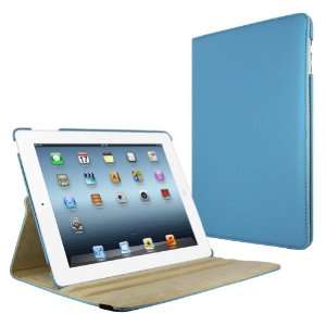   Case, Cover, and Stand for The New iPad 3, 3rd Gen, iPad 2 (Blue