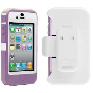  OTTERBOX Defender Case For iPhone 4 4S 4GS Purple/White 