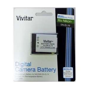  Vivitar Nikon EN EL19 700mah Replacement Battery 