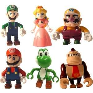  Super Mario Mini Figure Set Of 6 Toys & Games