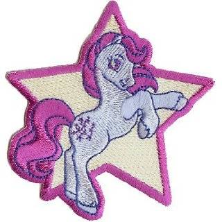 My Little Pony Iron On Embroidered Patch   3.5 Galloping Star Horse 