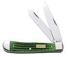 CASE XX KNIVES BERMUDA GREEN BONE SOWBELLY KNIFE #9769 NEW FREE CASE T 