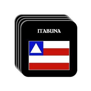  Bahia   ITABUNA Set of 4 Mini Mousepad Coasters 