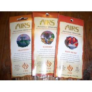 Airs Aroma Wands 3pk Fire 