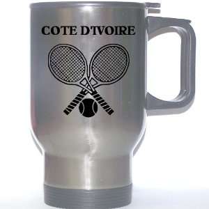  Ivorian Tennis Stainless Steel Mug   Cote DIvoire 