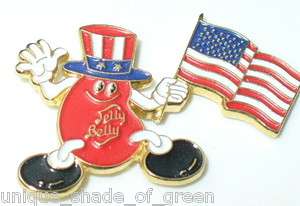 JELLY BELLY PATRIOTIC LAPEL PIN  
