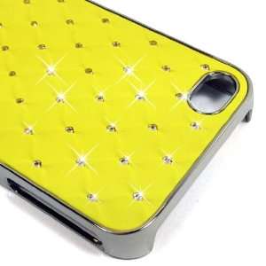  Yellow Starry Night Diamond Chip Resistant Crystal Bling 