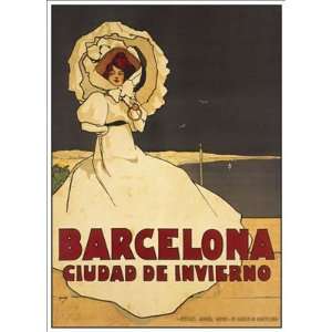    Barcelona by Hardy   4 x 2 7/8 inches   Magnet