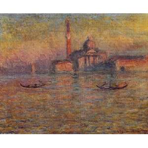   Claude Monet   24 x 20 inches   San Giorgio Maggior