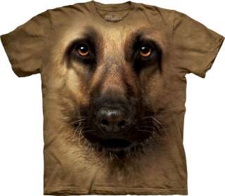 New GERMAN SHEPHERD FACE T Shirt  
