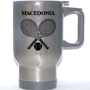  Macedonian Tennis Stainless Steel Mug   Macedonia 