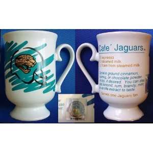  NFL Cafe Espresso Jacksonville Jaguars Coffee Mug 