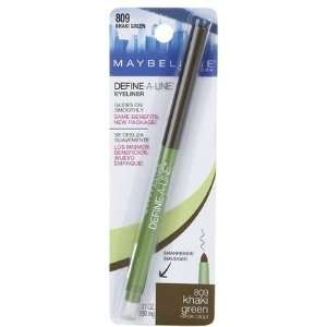  Maybelline Define A Line Eyeliner, Khaki Green Beauty