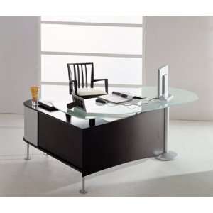  72 Inch Contemporary L Shaped Desk with Storage Return by 