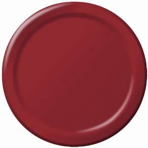  Burgundy Paper Luncheon Plates Toys & Games
