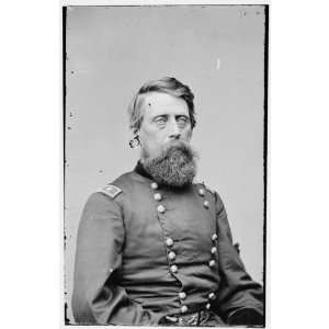 Civil War Reprint Portrait of Maj. Gen. Jefferson Davis, officer of 