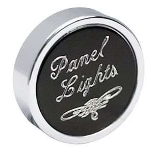  Universal Black Panel Light Engraved Dash Control Knob 