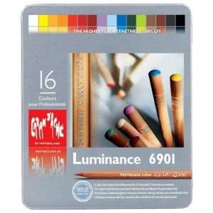  Caran dAche Luminance Lightfast Pencil Set of 16 Arts 