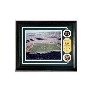 Jets Stadium Framed 8 x 10 Photograph and Medallion Set from The 