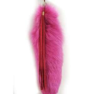  Fox Like Tail Fur Tassels (Pink) 