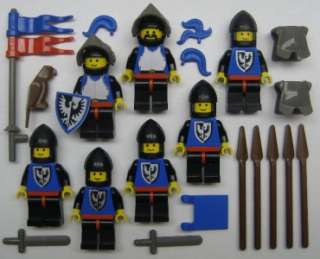 LEGO CASTLE BLACK FALCON MINIFIGS LOT knights men king classic 